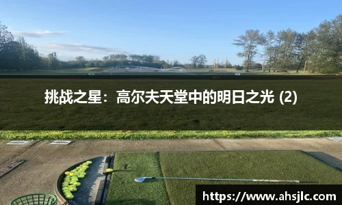 挑战之星：高尔夫天堂中的明日之光 (2)